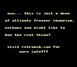 Ultimate Frogger Champion (demo) Screenthot 2
